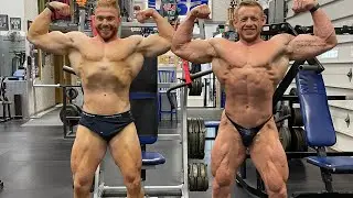NPC Bodybuilder - Tyler Armstrong - Day in the Life - Training Shoulders / Arms at USA Gym Illionis