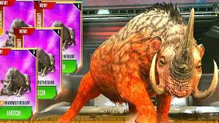 NEW UPGRADE HYBRIDS MAMMOTHERIUM MAX LEVEL 40 | HT GAME