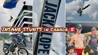 Jackalope Mississauga 2025 🔥 Epic Motorcycle Stunts, BASE Jumping & Skateboarding Show! #canada
