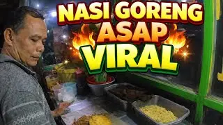 Bapak penjual asli Karawang, ngasih nasinya porsi jumbo