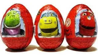 3 Chuggington Surprise Eggs Kinder Surprise like Zaini Chocolate Surprise Eggs Unboxing Cool Toys