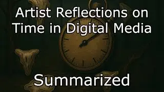 Artist Reflection on Time in Digital Media (Very Interesting!) ⏰ 🎶 📱