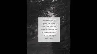 Peace after darkness #dark #alizahidpoetry #poems #shortpoems #deep #soothing #quotes