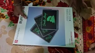 Unboxing/ LCD writing tablet