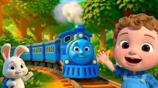 &lrm;🚂💨 Kids JUNGLE TRAIN Adventure 🌲 Fun Train Nursery Rhymes for Toddlers🎶