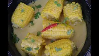 SWEET CORN IN COCONUT GRAVY | QUICK RECIPE