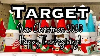 TARGET CHRISTMAS DECOR 2020 SHOP WITH ME &bull; Happy Thanksgiving