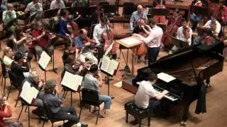 Rehearsal with Michael McHale - Ravel Piano Concerto