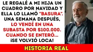 Le Regalé Un Cuadro A Mi Hija Por Navidad, Dijo Que Era 