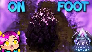 HOW TO GET TO THE ROCK DRAKE TRENCH ON FOOT - ABERRATION - Ark Survival Ascended