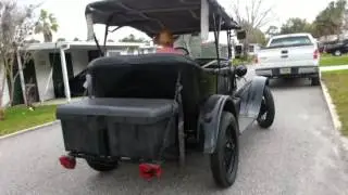 1927 Model T Ford with s10 V6 engine and transmission. Conversion