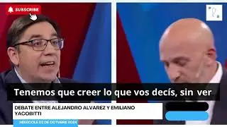 Debate explosivo en TN! Alejandro &Aacute;lvarez vs. Emiliano Yacobitti En a dos Voces