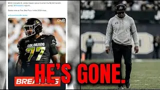 DEION SANDERS and the COLORADO Buffaloes LOSE 5-Star OT Jordan Seaton as he Enters Transfer Portal 💔