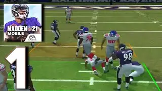 Madden NFL 21 Mobile Football - Gameplay Walkthrough part - 1, Tutorial (iOS, Android)