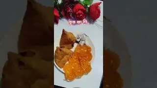 evening snack time #comedy #shorts #funny #samosa #jalebi #snacks #shortfeed #shortvideo #tasty