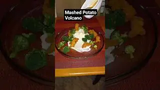 #creative Way Make #dinosaur nuggets Mashed Potato Mountain Stay Warm #shorts #volcano #fun #tiktok