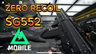 BEST ZERO RECOIL SG 552  BUILD IN DELTA FORCE MOBILE - NO RECOIL & INSANE POWER