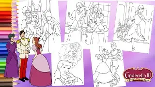 Coloring Cinderella A Twist In Time - Cinderella Lady Tremaine Drizella Anastasia Prince Charming