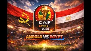 Group B Angola vs Egypt AFCON 25 simulation FL26