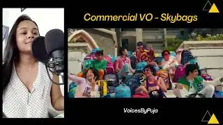 A quick and fun commercial voiceover for @inSkybags