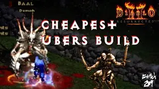 This Will Be The CHEAPEST Diablo 2 Resurrected Uber Build - NOTHING Above Um! - Frenzy Barb Guide