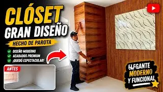 COMO HACEMOS UN CLOSET PARTE 1 #elmueblemoderno