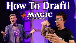 Professional Magic Player Teaches djWHEAT How To Draft Magic: The Gathering / MTG Arena / MTGA
