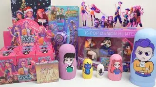 [🧸toy asmr🧸] Kpop demon hunters Figure Unboxing 🎁 | Satisfying Model Assembly | No Talking