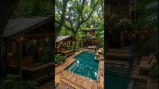 Abandoned Jungle Pool Restored | Silent ASMR Timelapse