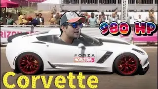 Corvette tuning  980 HP Tuning | Forza Horizon 5 Wheel Gameplay Logitech G923
