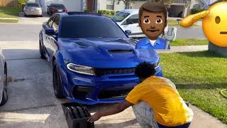 Did A Oil Change On My New 2022 Hellcat Redeye Widebody & Installed Oil Catch Can🙌🏾*I Did Great*😊