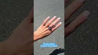 We are feeling ALL the color for summer 2023! Would you wear this ring?!