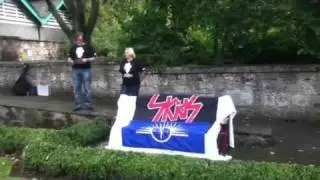 Stuart Adamson bench unveiling