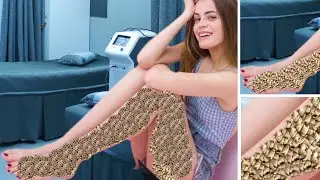 Foot acupressure massage #asmr #animation 