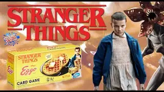 Stranger Things Eggo Card Game - Review and How to play