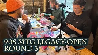 3-й раунд MTG Legacy Open 90-х: Земли против контроля Банта