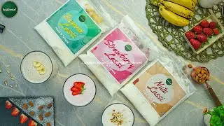 Refreshing Drinks for Ramadan: Make & Freeze Flavored Lassi  - Banana, Nuts, Strawberry lassi