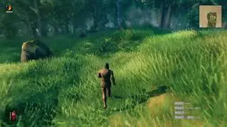 Valheim - Being dropped off by a crow is practically second nature now.
