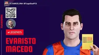 Evaristo Macedo @TiagoDiasPES (Barcelona, Flamengo) Face + Stats | PES 2021 | Donation: ⁨@nonnogol