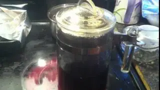 Glass Coffee Pot Peculator Cooking Coffee