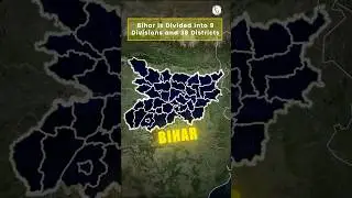 Uncovering Bihar: All Districts & Divisions Revealed! #Shorts #Bihar