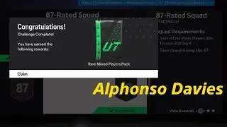 #EA SPORTS FC 24 #FC24 #UT #SBC Alphonso Davies 87-Rated squad