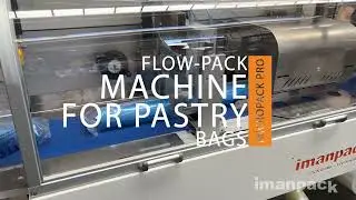 Flow-pack machine Micropack PRO Intermittente for PASTRY BAGS