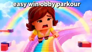 Roblox || (obby parkour) Easy win in 8 minutes