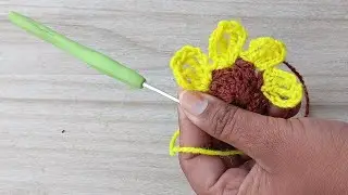BEAUTIFUL AND EASY CROCHET DESIGNS ✨️#crochetflower#rubbertrick#crochetdesign#2026#handfan#parda#new