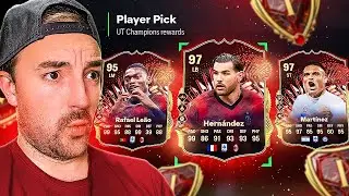 WE GOT THE BEST RED PICK POSSIBLE! SERIE A TOTS FUT CHAMPS REWARDS!