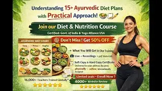 Webinar on Ayurvedic Diet & Nutrtion Course