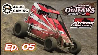 Fairbury B-Main Disaster | World of Outlaws Dirt Racing '24 Career Ep. 5