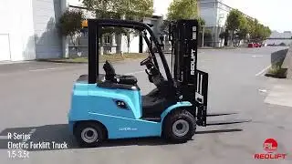 REDLIGT1500kg2000kg 2500kg 3000kg 3500kg Four Wheel Electric lithium-ion battery forklift truck