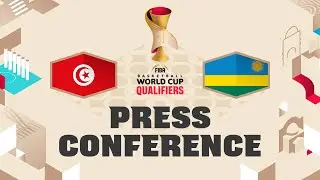 Tunisia v Rwanda - Press Conference | FIBA Basketball World Cup 2027 African Qualifiers